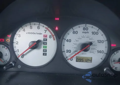 2002 Honda Civic Ex из США, поврежденный, VIN 1HGES26822L041743